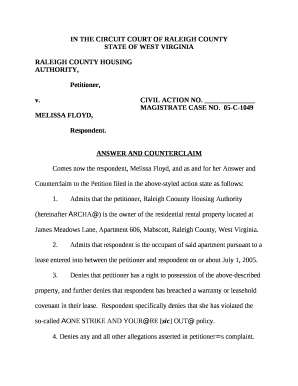 IN THE CIRCUIT COURT OF RALEIGH COUNTY