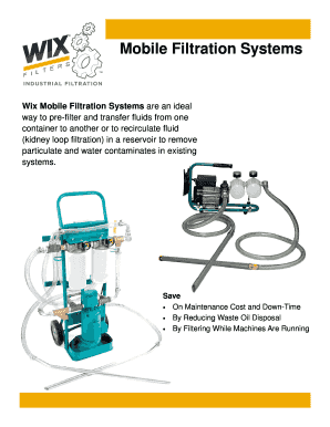 Mobile Filtration Systems