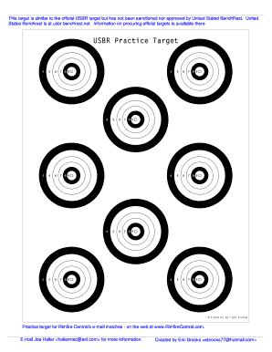 usbr targets fill online printable fillable blank pdffiller
