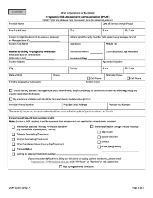 Odm Form 9401 - Fill Online, Printable, Fillable, Blank ...