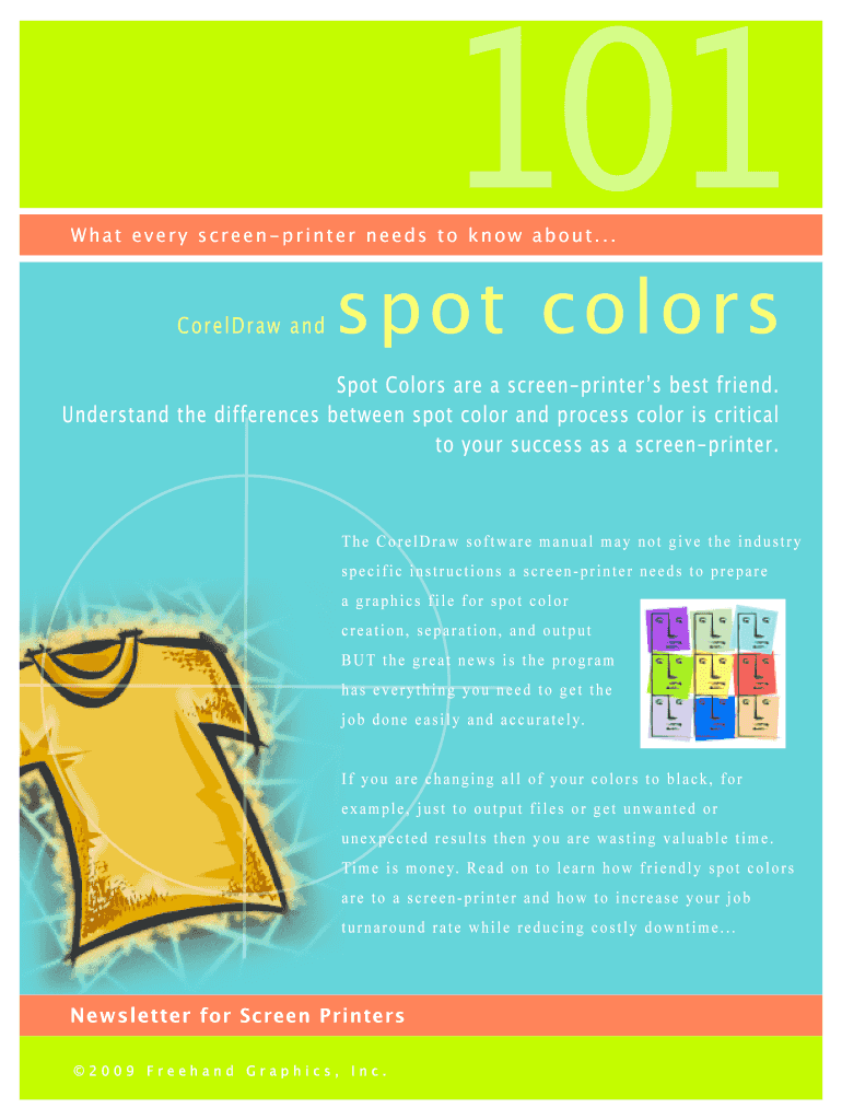 Fillable Online spot colors Fax Email Print pdfFiller