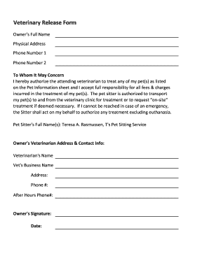 printable pet sitter information sheet edit fill out download