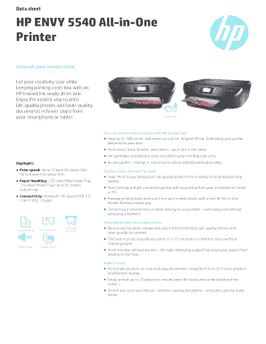 HP ENVY 5540 All-in-One