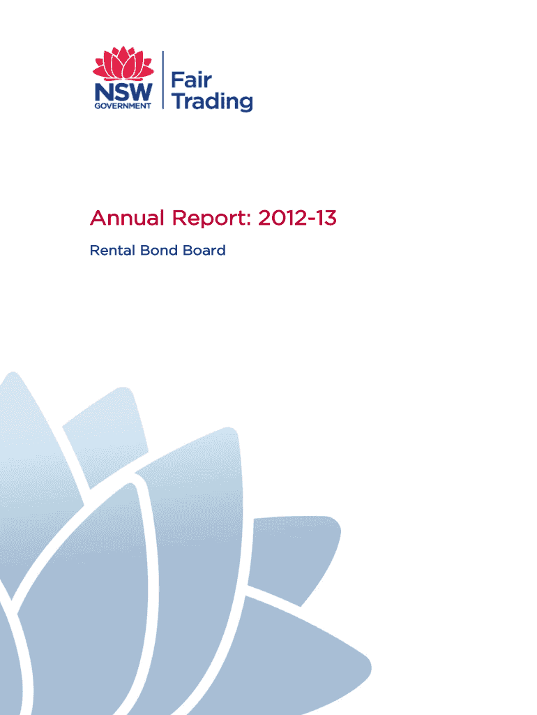 Fillable Online Rental Bond Board Fax Email Print pdfFiller