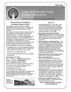 and Malstrom Award Luncheon