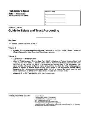 Fillable Online Guide to Estate and Trust Accounting Fax Email Print ...