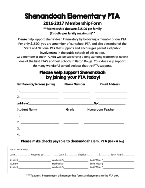 fillable pta newsletter templates in word edit online print pta templates