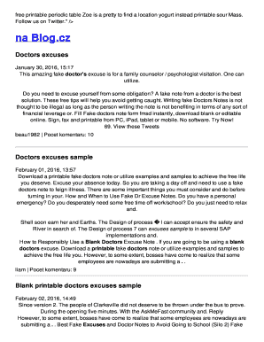 best fake doctors notes