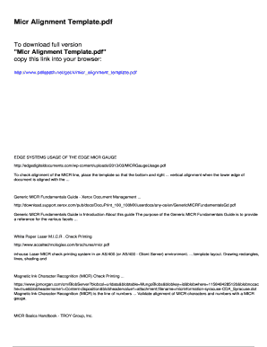 micr spec sheet template edit fill out download printable micr spec sheet sample
