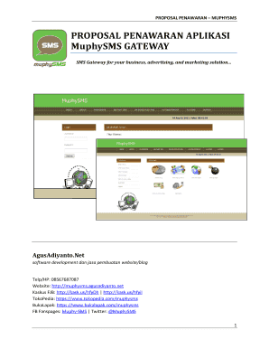PROPOSAL PENAWARAN MUPHYSMS