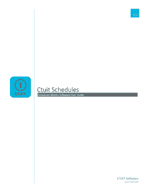 Ctuit Schedules