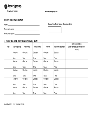 printable medication chart