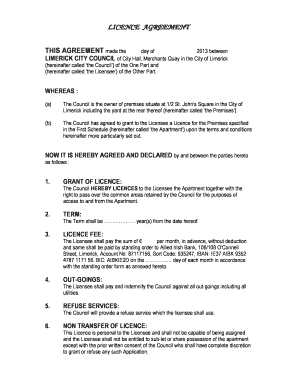 LIMERICK CITY COUNCIL of City Hall, Merchants Quay in the City of Limerick