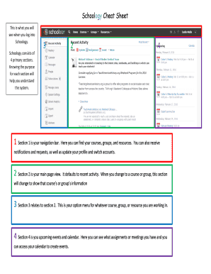 Schoology Cheat Sheet - Fill Online, Printable, Fillable, Blank pdfFiller