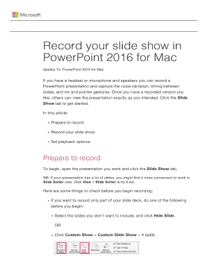 Form preview
