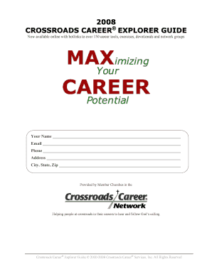 Crossroads Career Explorer Guide