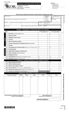 Louisiana Inheritance and Estate Transfer Tax Return