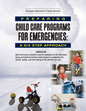 PREPARING CHILD CARE PROGRAMS FOR EMERGENCIES