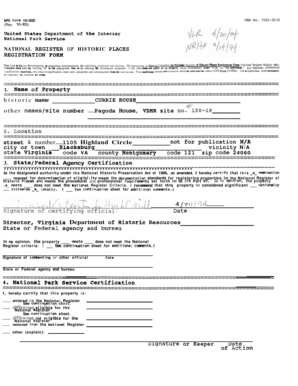 National Register of Historic Places Registration Form
