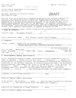 National Register of Historic Places Registration Form