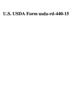 USDA Direct Loan Security Agreement