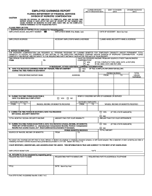 Florida Employee Earnings Report