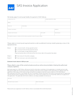 SAS Faktura Invoice Application