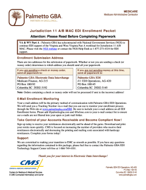 Medicare EDI Enrollment Packet