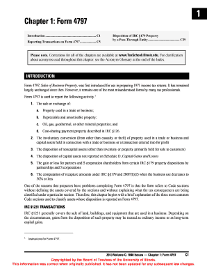 Form 4797 Sales of Business Property