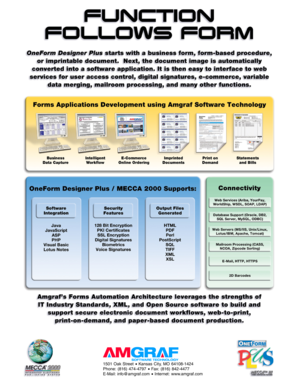 Function Follows Form Flyer