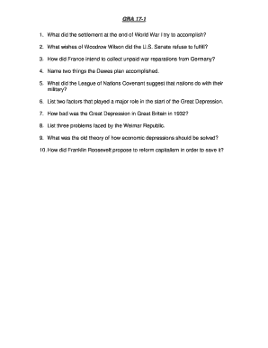 Guided Reading Activity 17-1 to 17-4