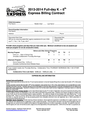 Express Billing Contract