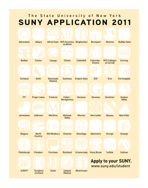 SUNY Application 2011