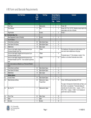 USCIS Form I-90 Application to Replace Permanent Resident Card