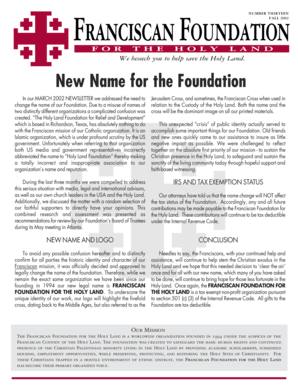 Score sheet hockey - Newsletter 13 - Fall 2002 - Franciscan Foundation for the Holy Land - cradlingchristianity