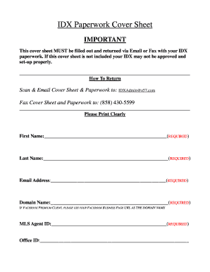 IDX Data Access Agreement