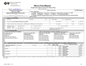 BlueKC Direct Enrollment Application