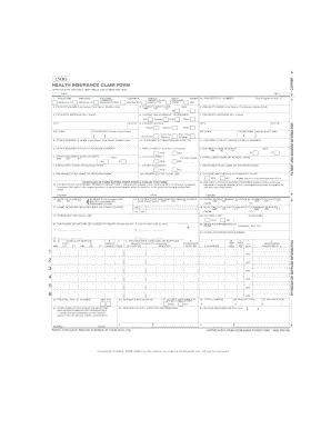 Health Insurance Claim Form