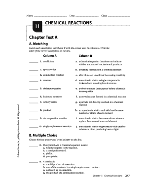 05 CTR ch11 7904 333 PM Page 277 CHEMICAL REACTIONS 11