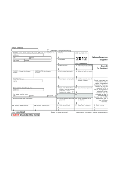 IRS Form 1099-MISC
