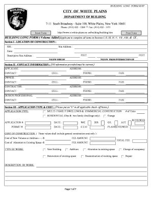 Building Long Form 01/07