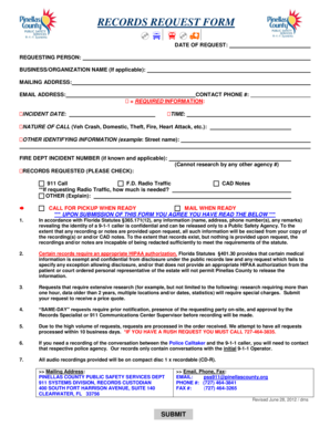 Records Request Form