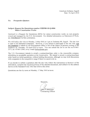 American Embassy Zagreb, Croatia STATEMENT OF WORK CMR ... - zagreb usembassy