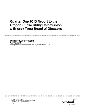 & Energy Trust Board of Directors - energytrust