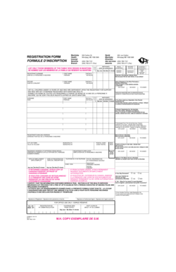 Manitoba Health Registration Form