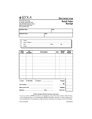 Jewelry receipt sample - Retail Sales Receipt (small) - OoCities - oocities