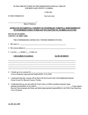 Release form template word - parents waiver sample