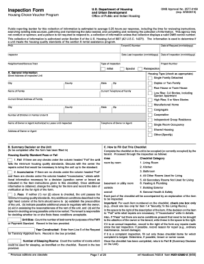 Inspection form sample - ACQUISITION OF REAL PROPERTY - Department of Administration