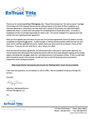 Ohio For Sale By Owner Property Package