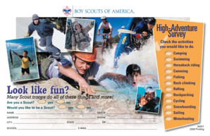 High-Adventure Scout Survey Form